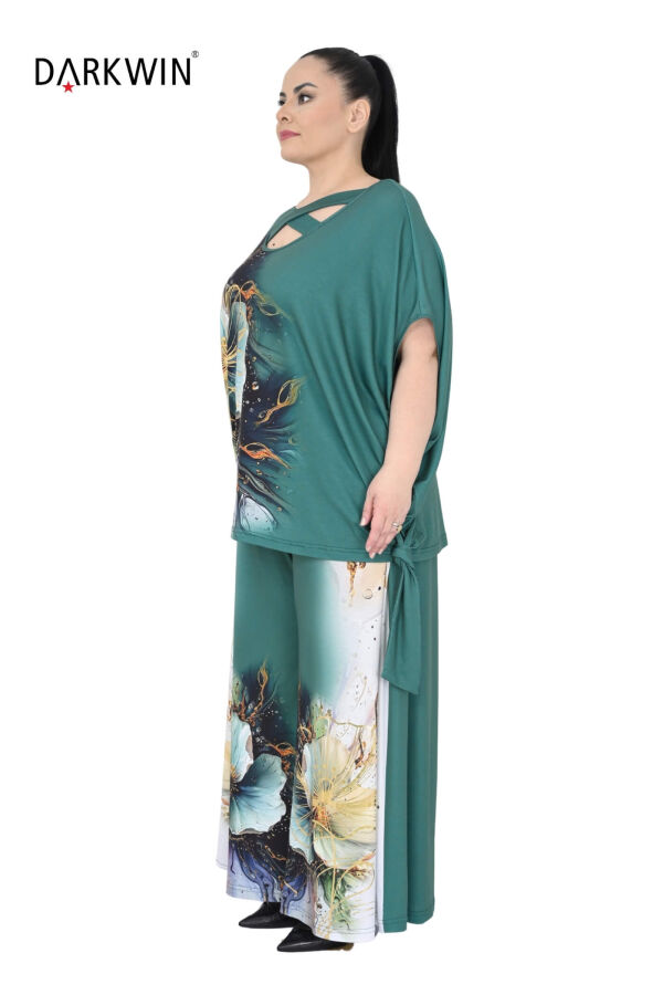 5686 DARKWIN BLUZ-PANTOLON YESIL - 2