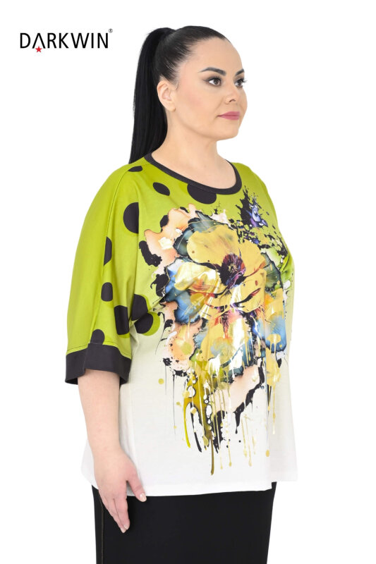 5688 DARKWIN BLUZ YESIL - DARKWIN (1)