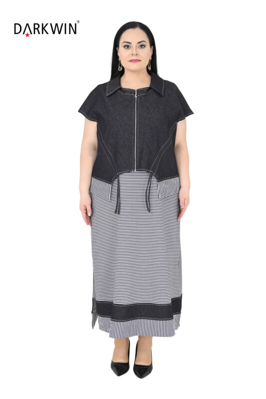 5700 DARKWIN ELBİSE SIYAH - DARKWIN AN