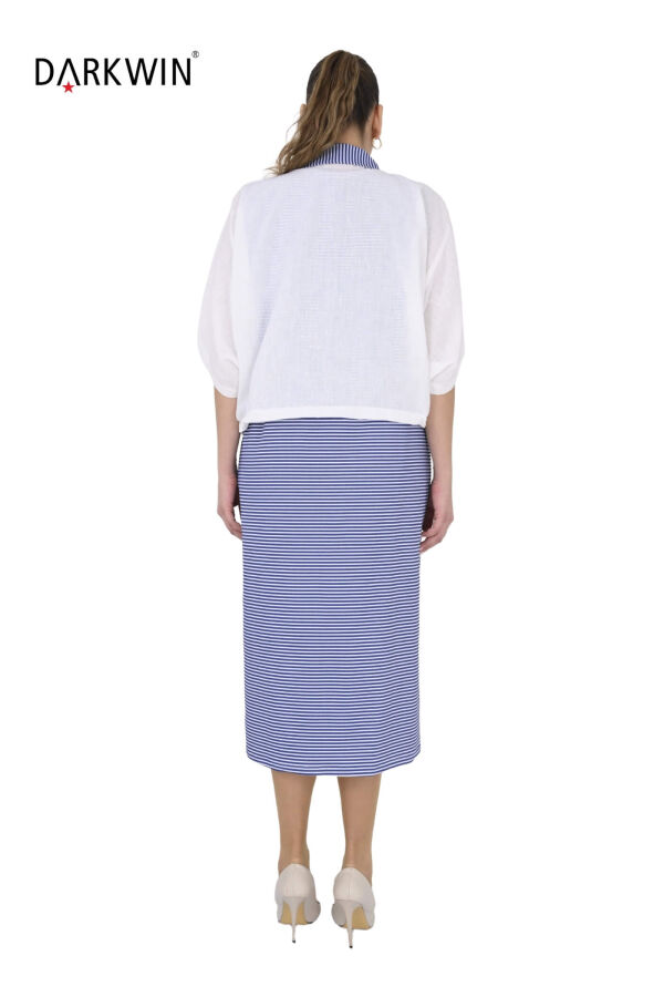 5701 DARKWIN ELBİSE-MONT EKRU - 3