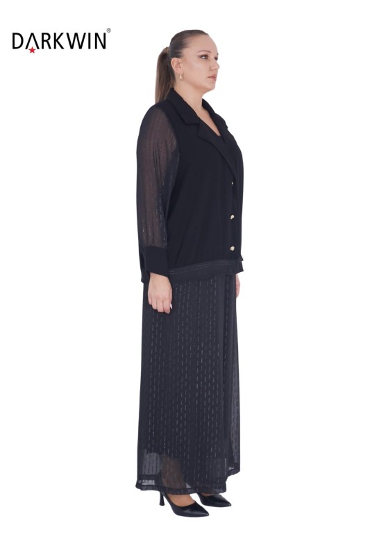 DARKWIN - 5703 DARKWIN CEKET-PANTOLON SIYAH (1) DARKWIN - 5703 DARKWIN CEKET-PANTOLON SIYAH (1)