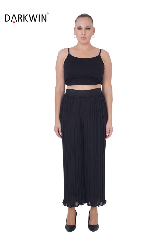 5712 DARKWIN BLUZ-PANTOLON SIYAH - Thumbnail