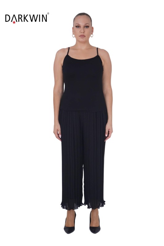 5712 DARKWIN BLUZ-PANTOLON SIYAH - Thumbnail