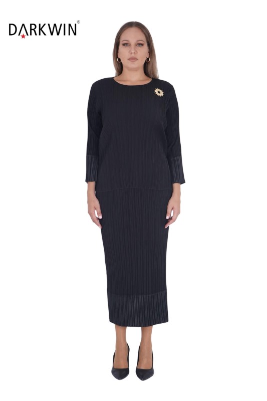 Darkwin - 5713 DARKWIN BLUZ-ETEK SIYAH