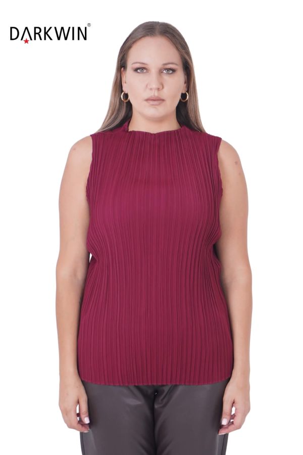 5714-5 DARKWIN BLUZ BORDO - 4