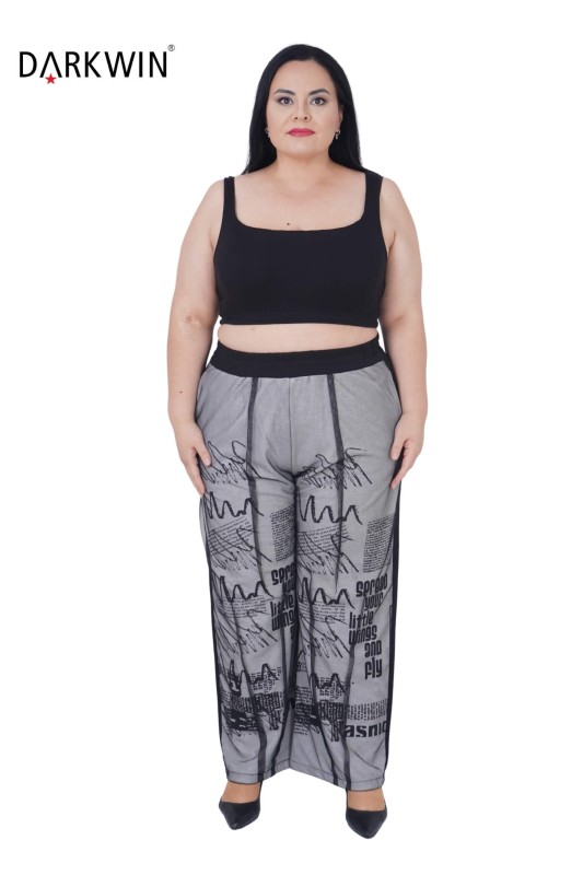 5715 DARKWIN BLUZ-PANTOLON SIYAH - Thumbnail