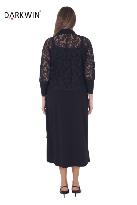 5717 DARKWIN GÖMLEK-ETEK SIYAH - Thumbnail