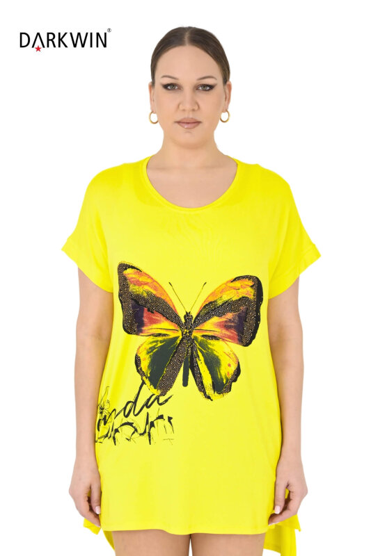 5726 DARKWIN TUNİK SARI - DARKWIN