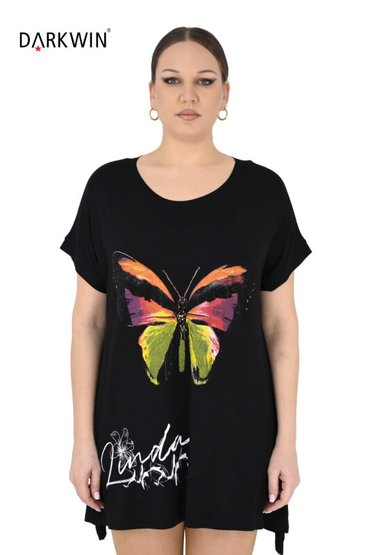 5726 DARKWIN TUNİK SIYAH - DARKWIN