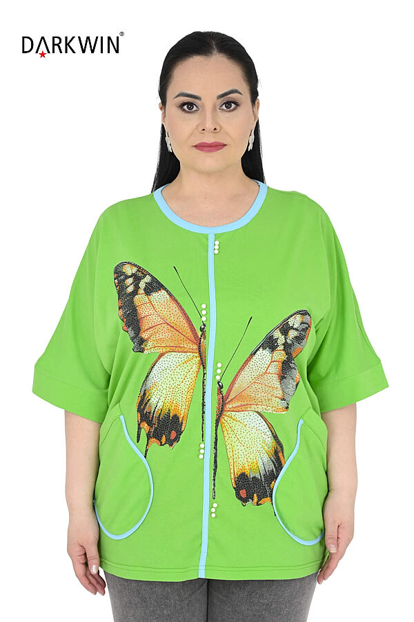 5741 DARKWIN BLUZ YESIL - 1
