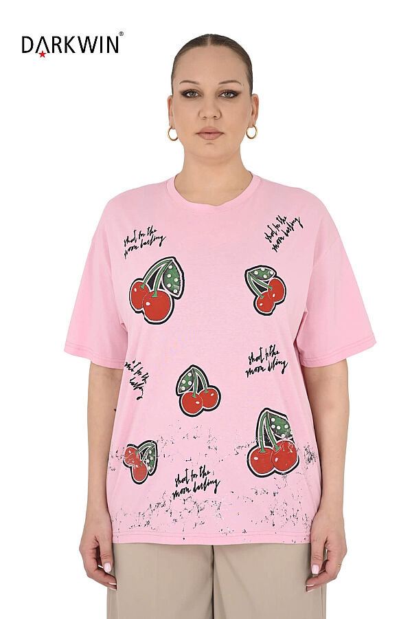 5757 DARKWIN BLUZ PEMBE - 1