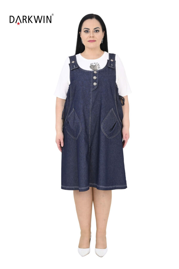 5799 DARKWIN SALOPET-BLUZ LACIVERT - 1