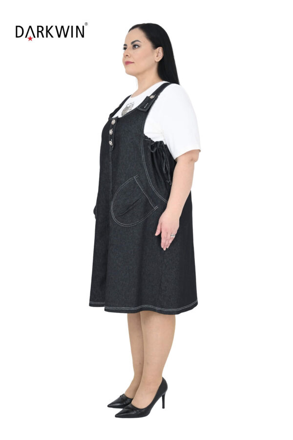 5799 DARKWIN SALOPET-BLUZ SIYAH - 2