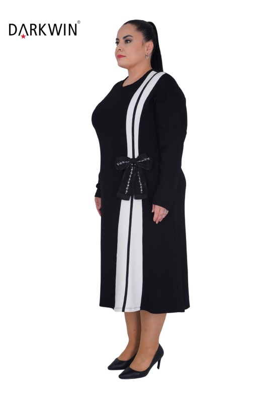 5801-1 DARKWIN ELBİSE SIYAH - DARKWIN (1)