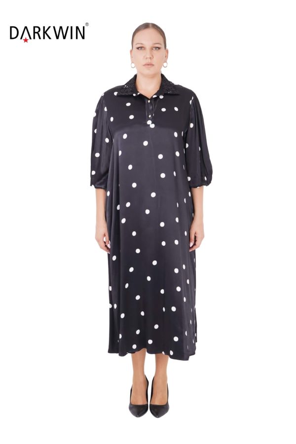 5801 DARKWIN ELBİSE SIYAH - 1