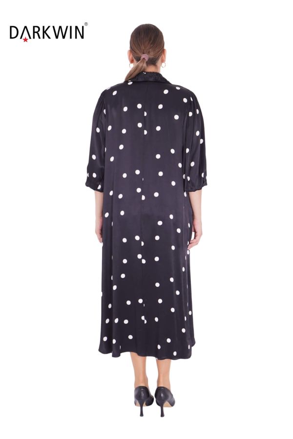 5801 DARKWIN ELBİSE SIYAH - 3