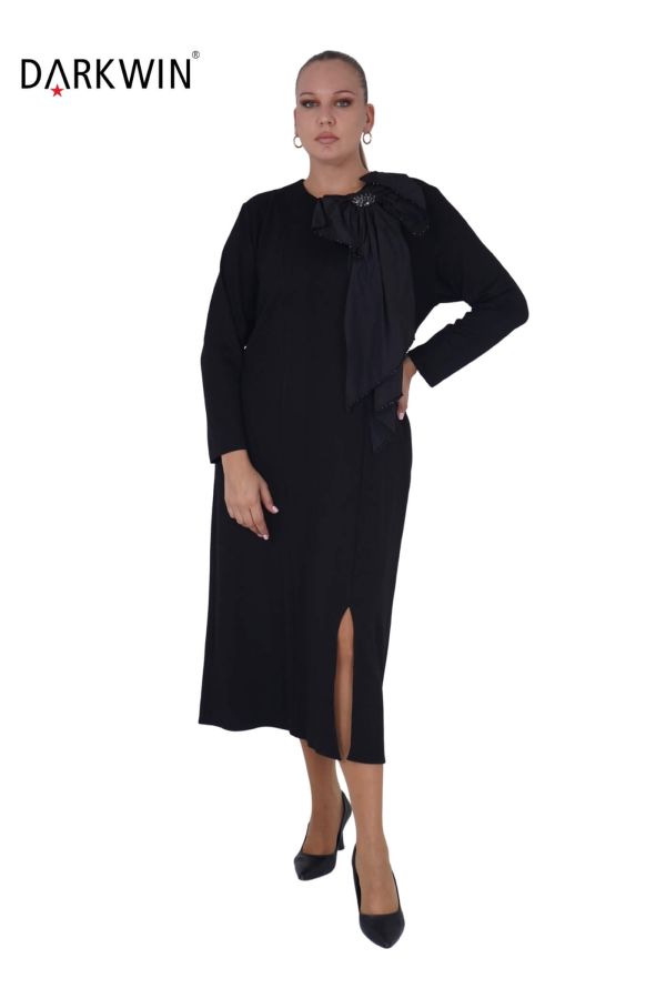 5802-1 DARKWIN ELBİSE SIYAH - 4