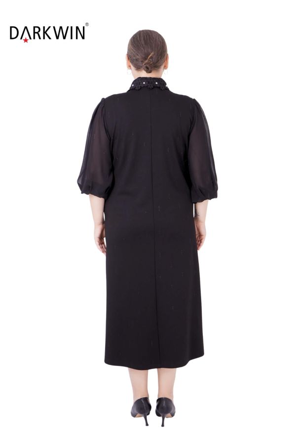 5803 DARKWIN ELBİSE SIYAH - 3