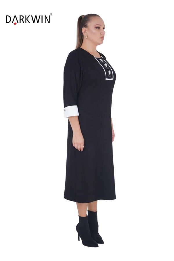 5804-1 DARKWIN ELBİSE SIYAH - 2