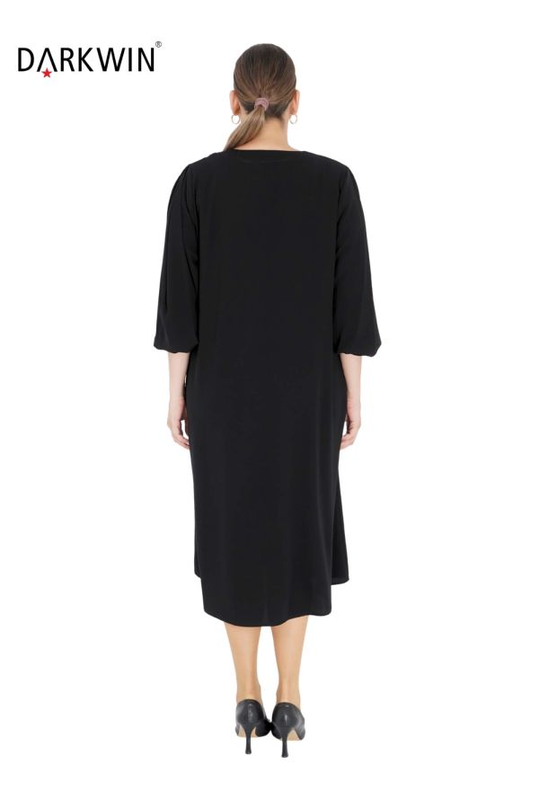 5804 DARKWIN ELBİSE SIYAH - 3