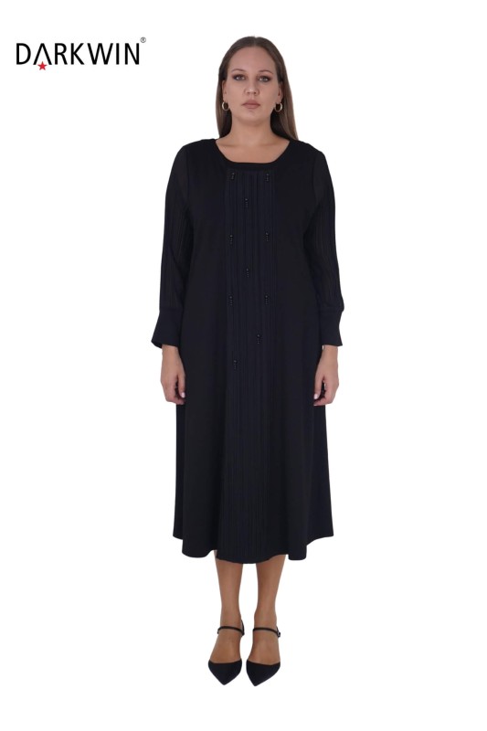 DARKWIN - 5805 DARKWIN ELBİSE SIYAH