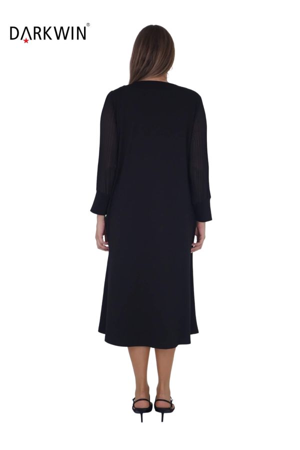 5805 DARKWIN ELBİSE SIYAH - 3