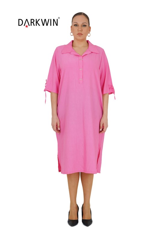 5806-7 DARKWIN ELBİSE PEMBE