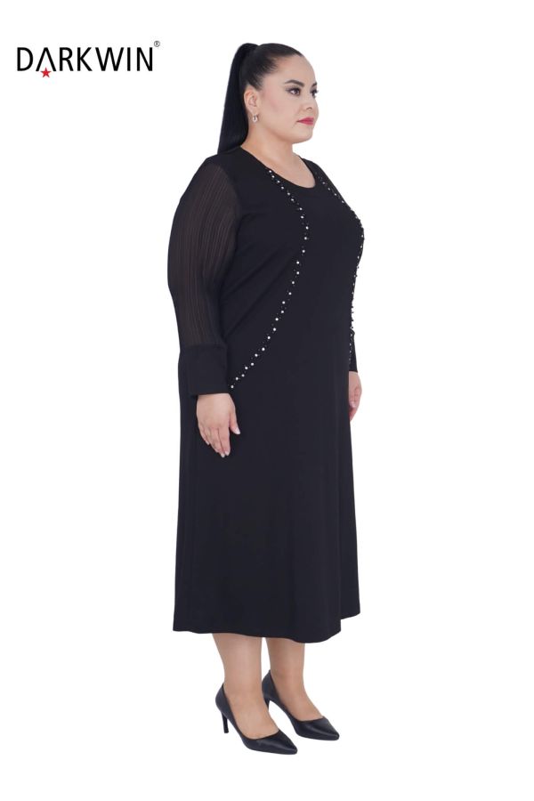 5806 DARKWIN ELBİSE SIYAH - 2