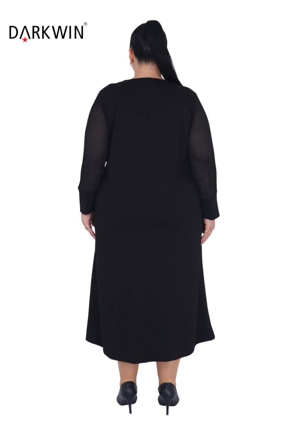 5806 DARKWIN ELBİSE SIYAH - 3