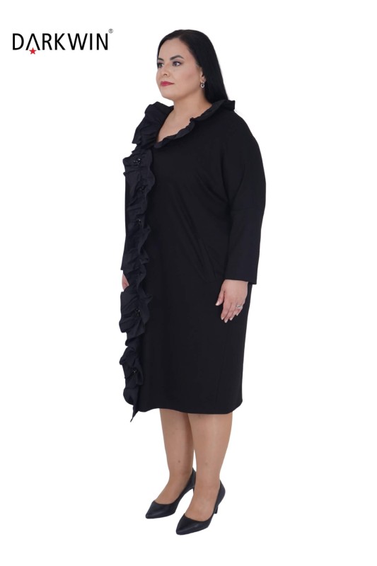 5808-1 DARKWIN ELBİSE SIYAH - Darkwin (1)
