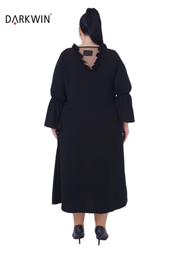 5808 DARKWIN ELBİSE SIYAH - 3