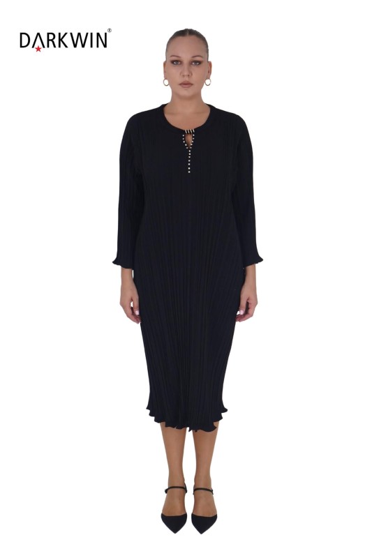 DARKWIN - 5810 DARKWIN ELBİSE SIYAH