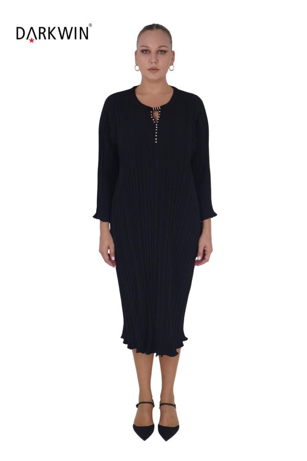 5810 DARKWIN ELBİSE SIYAH - 1