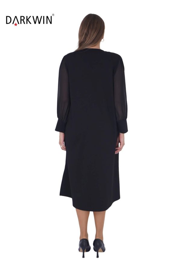 5812 DARKWIN ELBİSE SIYAH - 3