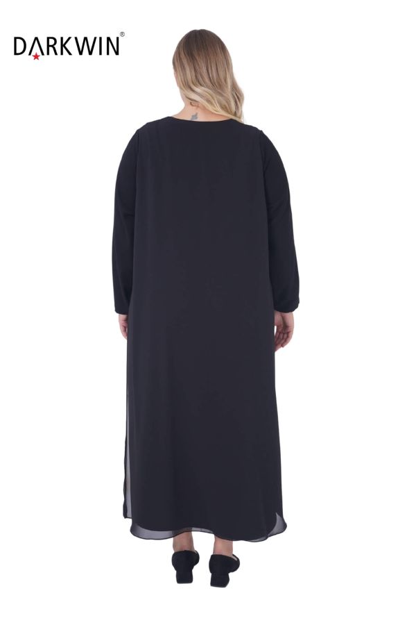 5813 DARKWIN ELBİSE SIYAH - 3