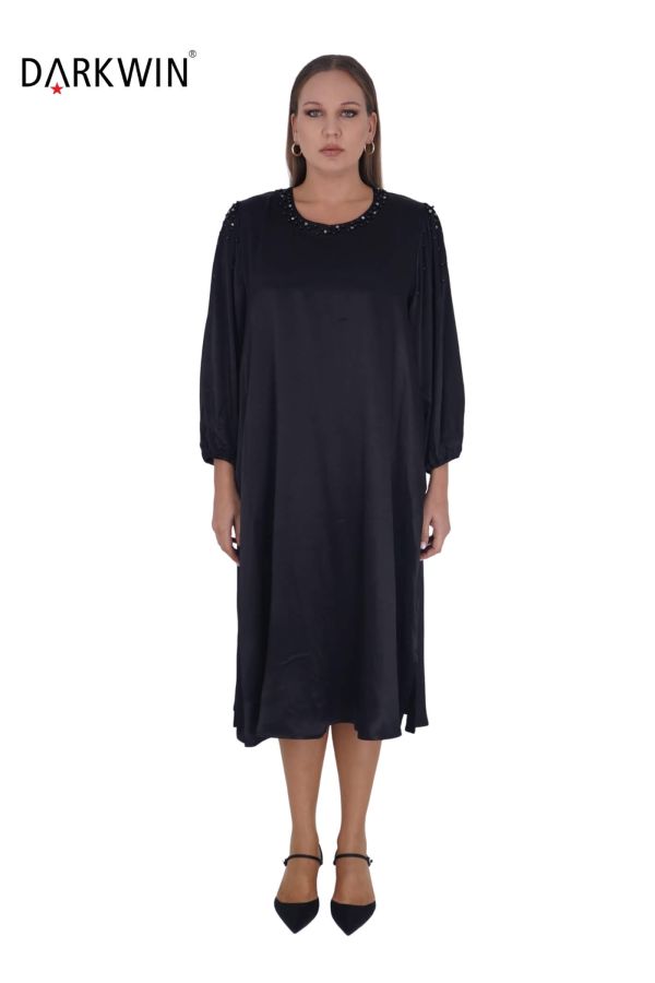 5815 DARKWIN ELBİSE SIYAH - 1