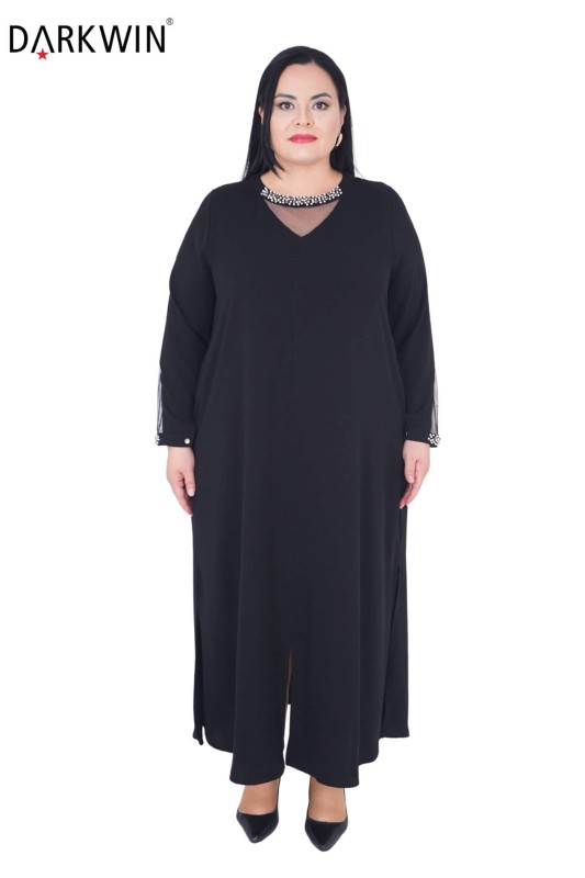 5816 DARKWIN ELBİSE SIYAH - DARKWIN