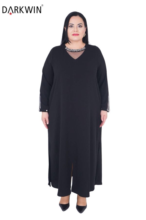 5816 DARKWIN ELBİSE SIYAH - 1