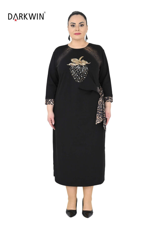 5817 DARKWIN ELBİSE SIYAH - 1