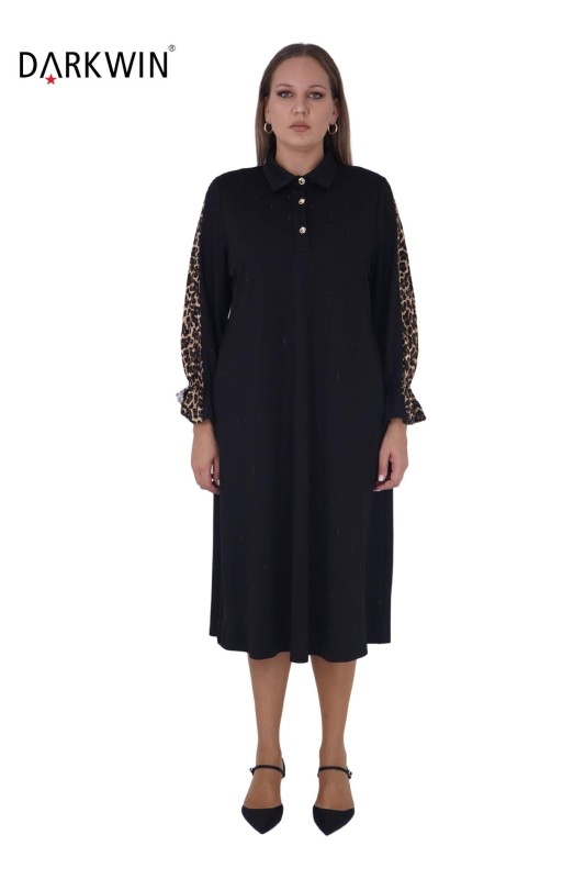 DARKWIN - 5819 DARKWIN ELBİSE SIYAH
