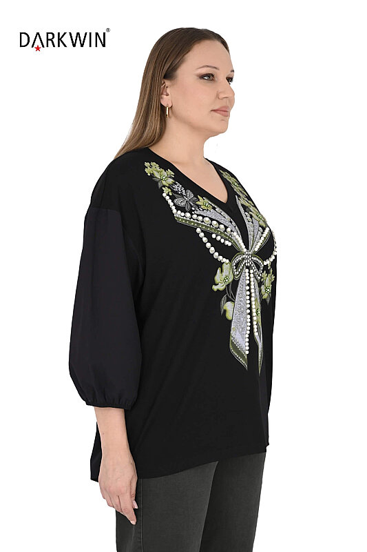 5821 DARKWIN BLUZ SIYAH - DARKWIN (1)