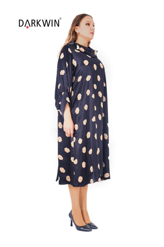 DARKWIN - 5822 DARKWIN ELBİSE SIYAH (1)