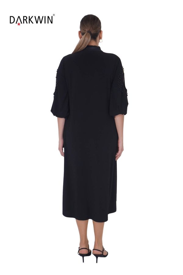 5823 DARKWIN ELBİSE SIYAH - 3