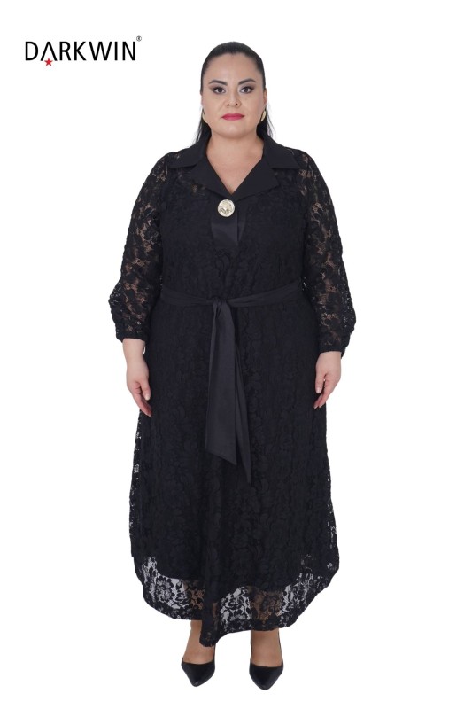 5825 DARKWIN ELBİSE SIYAH - DARKWIN