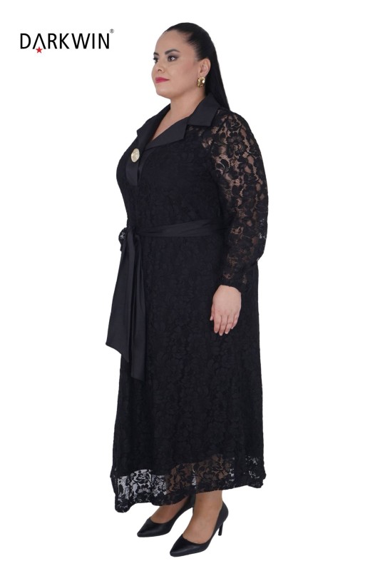5825 DARKWIN ELBİSE SIYAH - 3