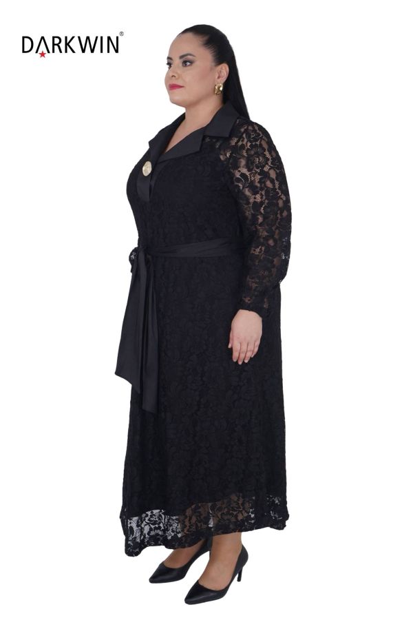 5825 DARKWIN ELBİSE SIYAH - 3