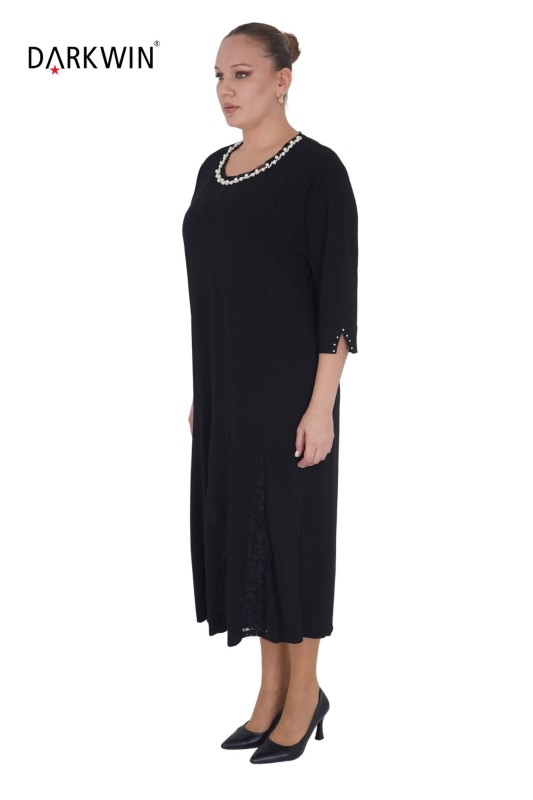 5826 DARKWIN ELBİSE SIYAH - DARKWIN (1)