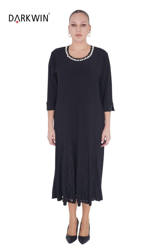 DARKWIN - 5826 DARKWIN ELBİSE SIYAH