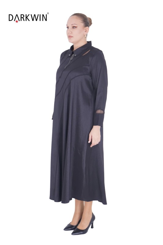 5827 DARKWIN ELBİSE SIYAH - DARKWIN (1)