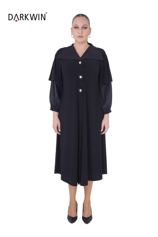5828 DARKWIN ELBİSE SIYAH - DARKWIN